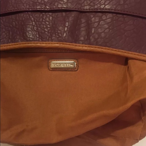 Rosetti Synthetic Grain Leather Zip/ Snap Closure - Picture 2 of 3